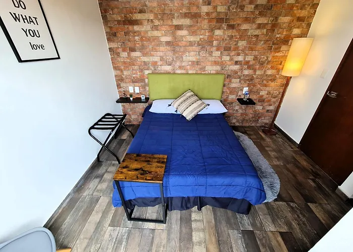 R06 At Itesm Cem Full Services, Shared-kitchen, Fridge ,laundry, Smart Tv, Parking, Balcony Apartment Mexico City